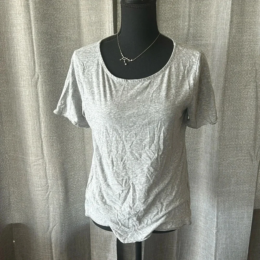 Gray J. Crew Tee